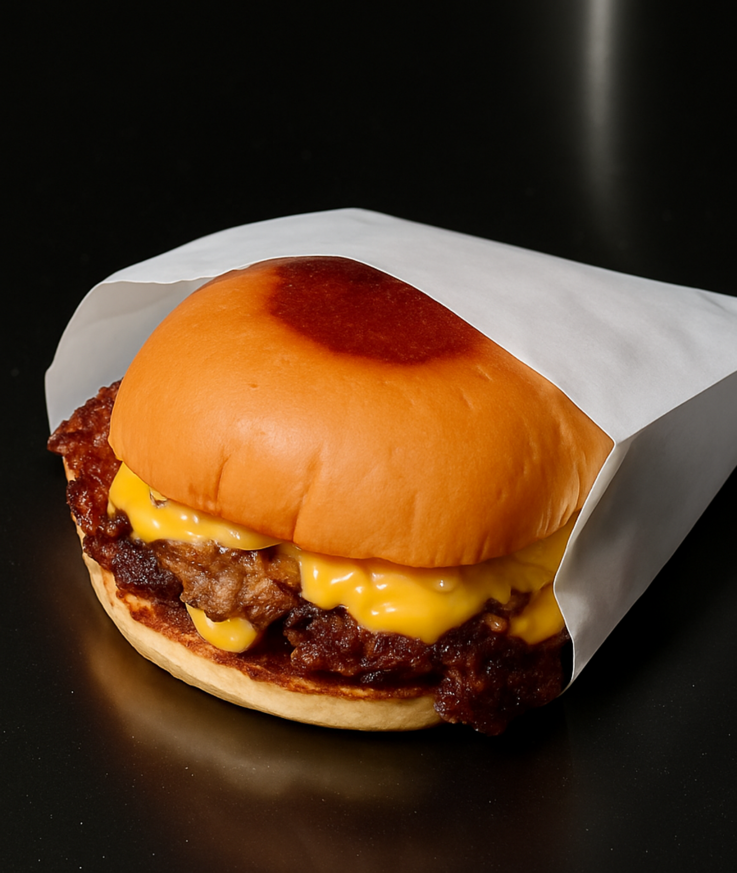 BurgerMan wrapped smash burger